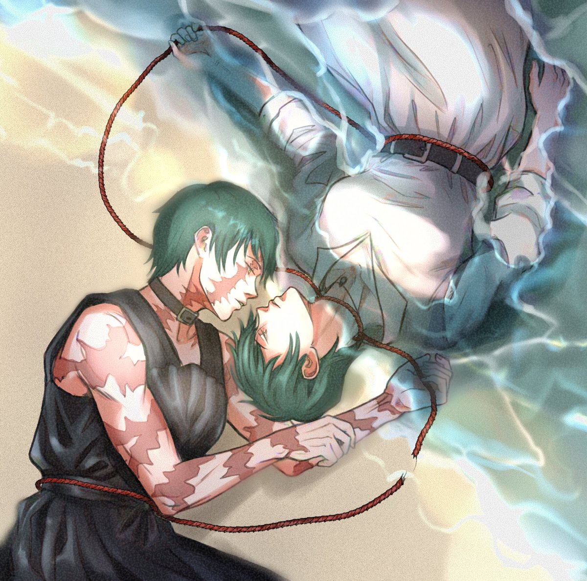 I want to give this art a second chance in honor of Maki and Mai birthday 🥹