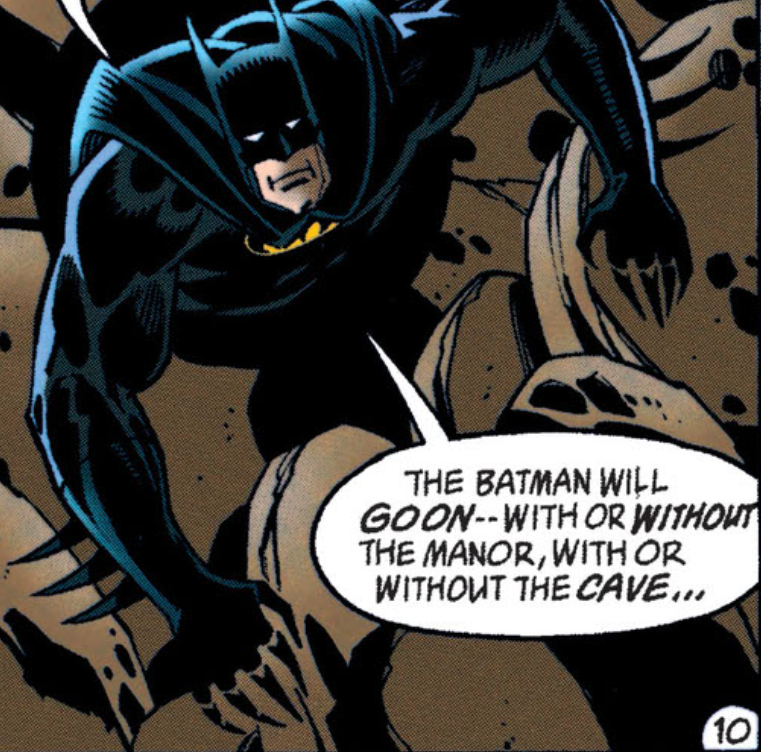 CyriTheSamurai's tweet photo. Reading the Road to No Man's Land for the first time and I come across this panel that made me chuckle. I know he is saying "Go On" but the text is to close together and it looks like "GOON". 🤣 https://t.co/z8qJkLSPiU