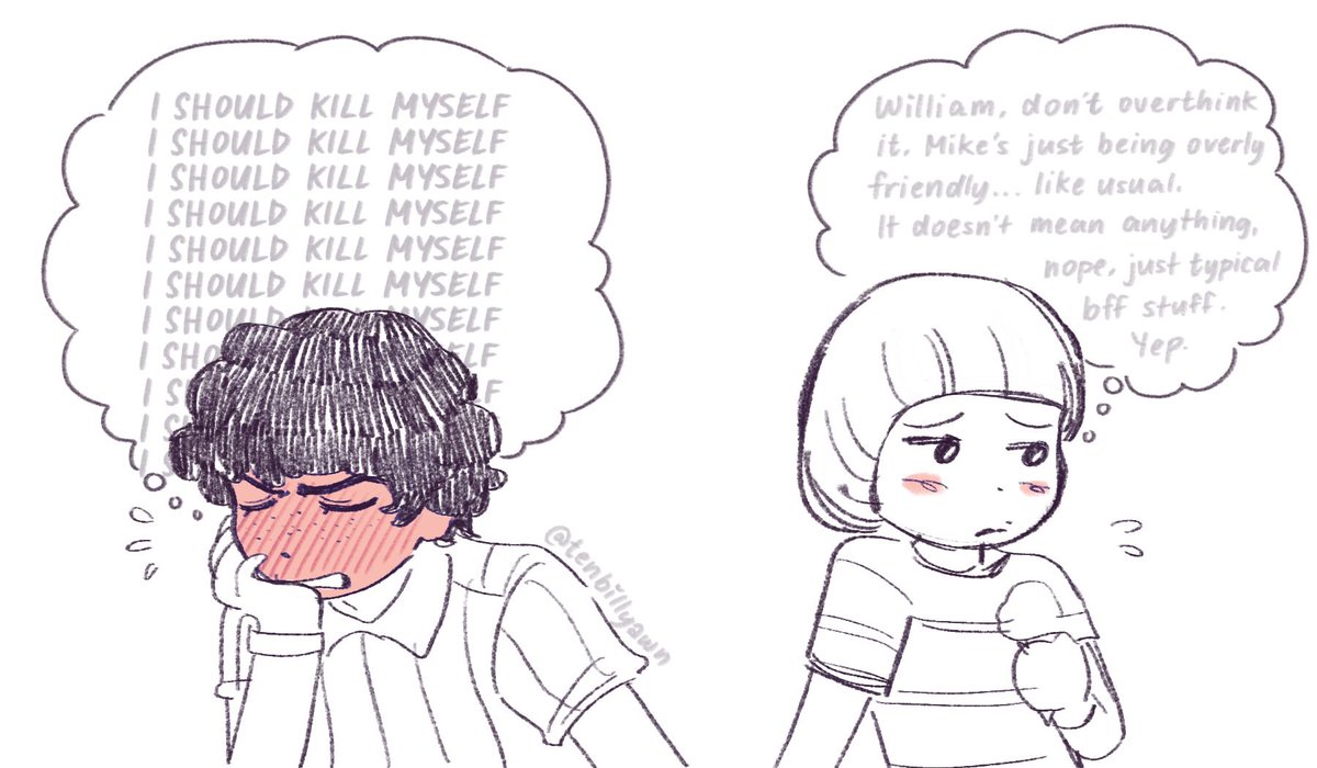 tenbillyawn's tweet image. your average crush situation

#StrangerThings #byler