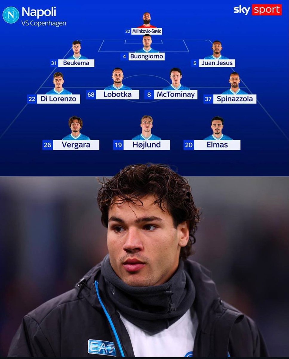 nexygs9's tweet image. #Napoli'nin #Kopenhag karşısındaki muhtemel kadrosu. 

Noa Lang Muhtemel 11'de yer almıyor

(Via @SkySport &amp;amp; @NapoliHub_Off )