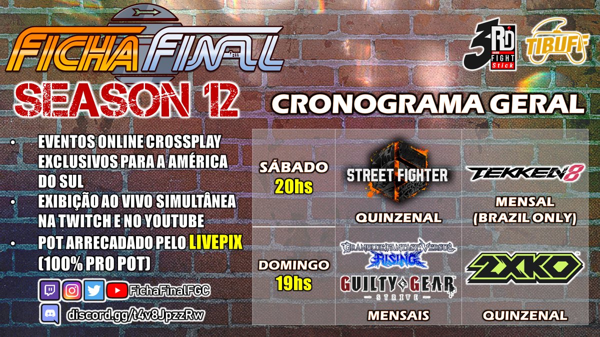 Ficha Final - SEASON 12 tweet media