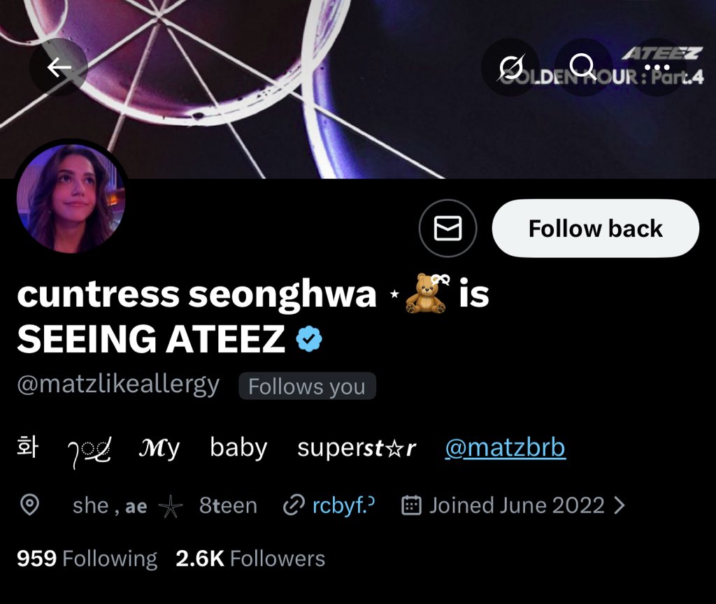 cuntress hongjoong MULLET tweet media