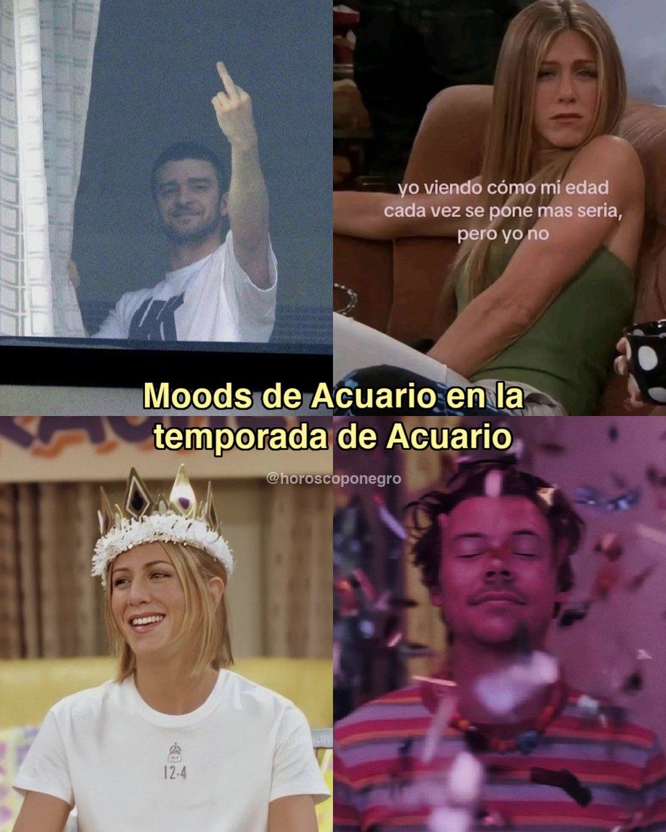 Infinitas felicidades para todos los Acuario que estáis de celebración 🔮
✨ Vuestra temporada por fin ha comenzado ✨

Spoiler: van a pasar muchas cositas. ⚡