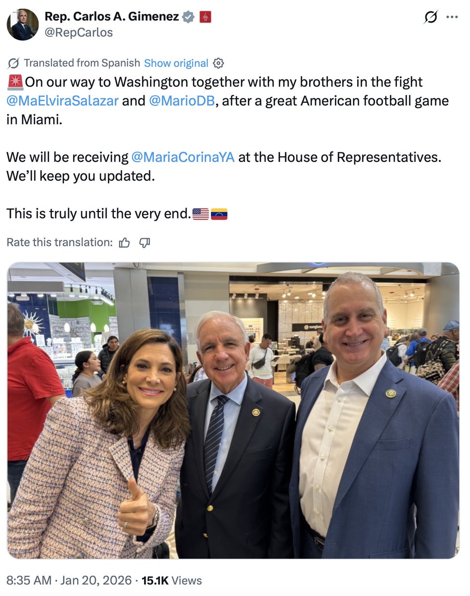 While they smile at you, here are the facts:

Venezuelans who followed the law are being stripped of legal status, work permits, and protection from deportation.

The Chavez/Maduro regime remains in power in Venezuela.

Only 143 of Venezuela's nearly 900 political prisoners have