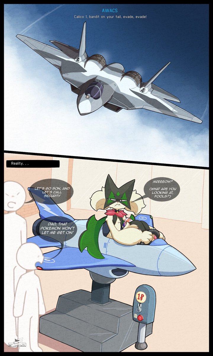 RazgrizDL's tweet image. She got outmaneuver by a sukhoi

#Meowscarada