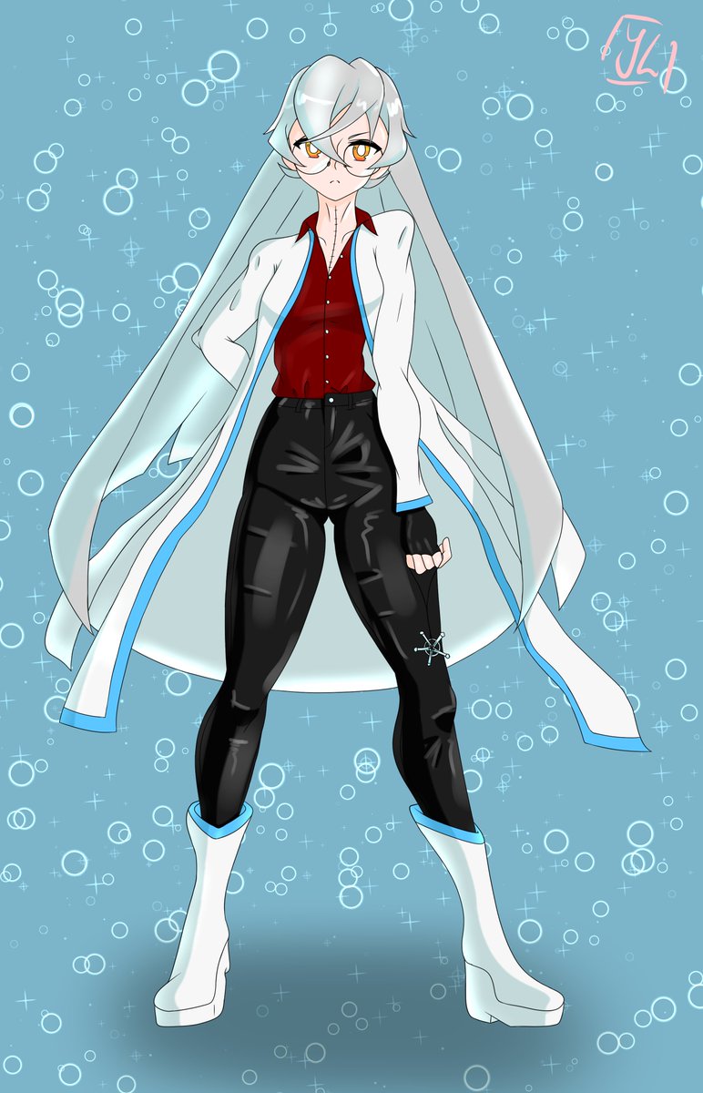 So, with both Naomi and Kobro already introduced, i think it's just fair to showcase the representative of the 3rd major species in the verse. Joanna Woch, caltulated, mistrustful and hateful towards her own kind. A rather lonely sharpshooter with a vendetta.

#BLEACH #bleachoc