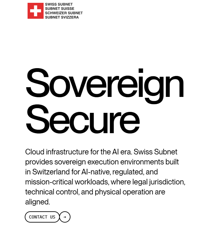 Zero2HeroZombie's tweet image. Special announcement: As of today the Swiss Subnet is LIVE🔥🇨🇭

13 Independent Nodes providers in Switzerland and Liechtenstein 🇨🇭

Build. Deploy. Run in Switzerland♾
Safe, &amp;amp; secure🔐

⬇️
Subnet.CH

$ICP = World Computer