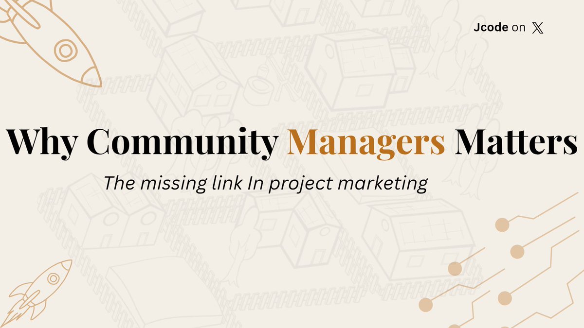 jcodeisactive's tweet image. Project founders spend heavily on marketing to get people in, only to lose them a few weeks later

It's not a marketing failure, but a community management failure.

Most founders overlook this. I’ll show you how a good community management actually help in project marketing 👇🏼