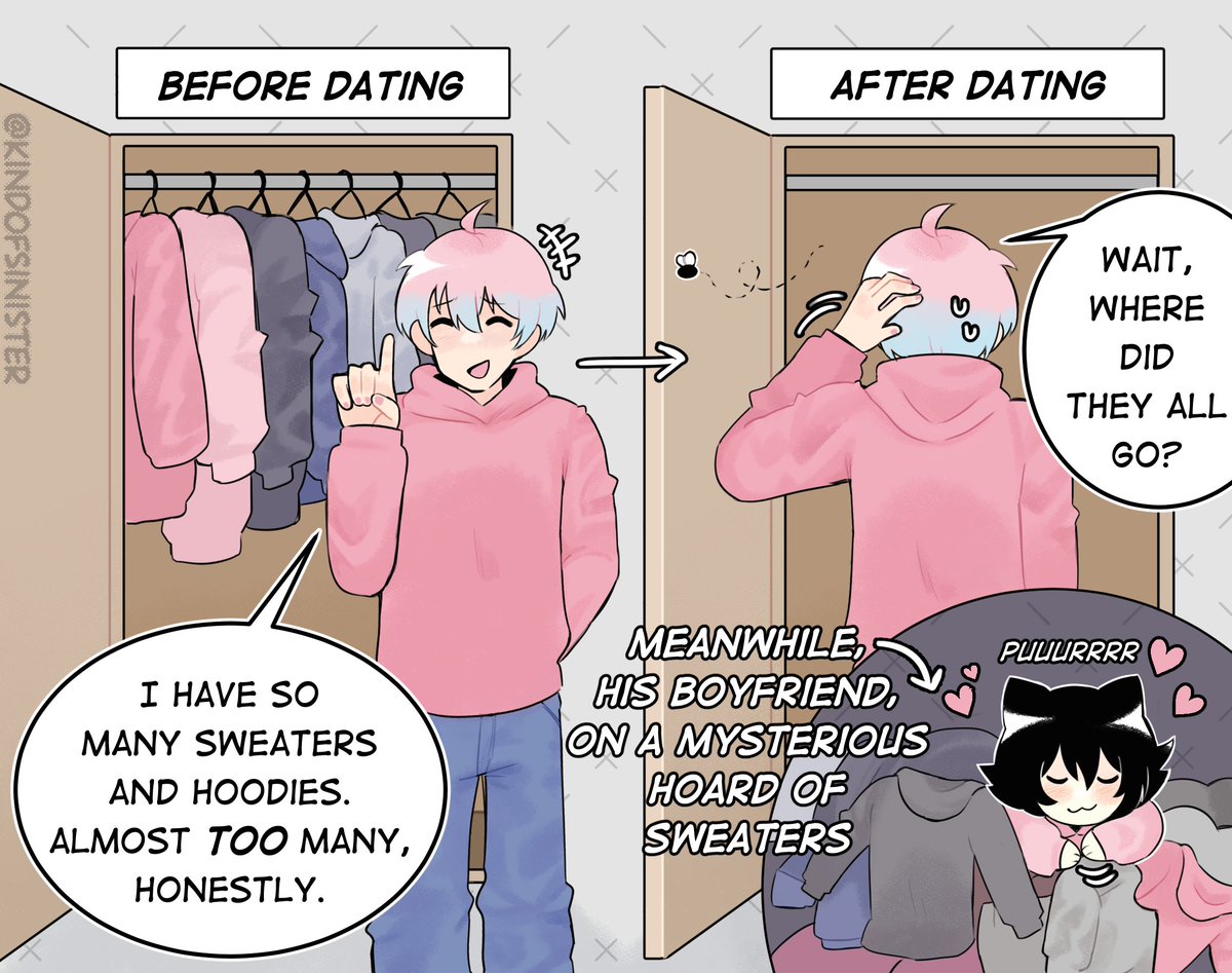 Because one boyfriend sweater is never enough
