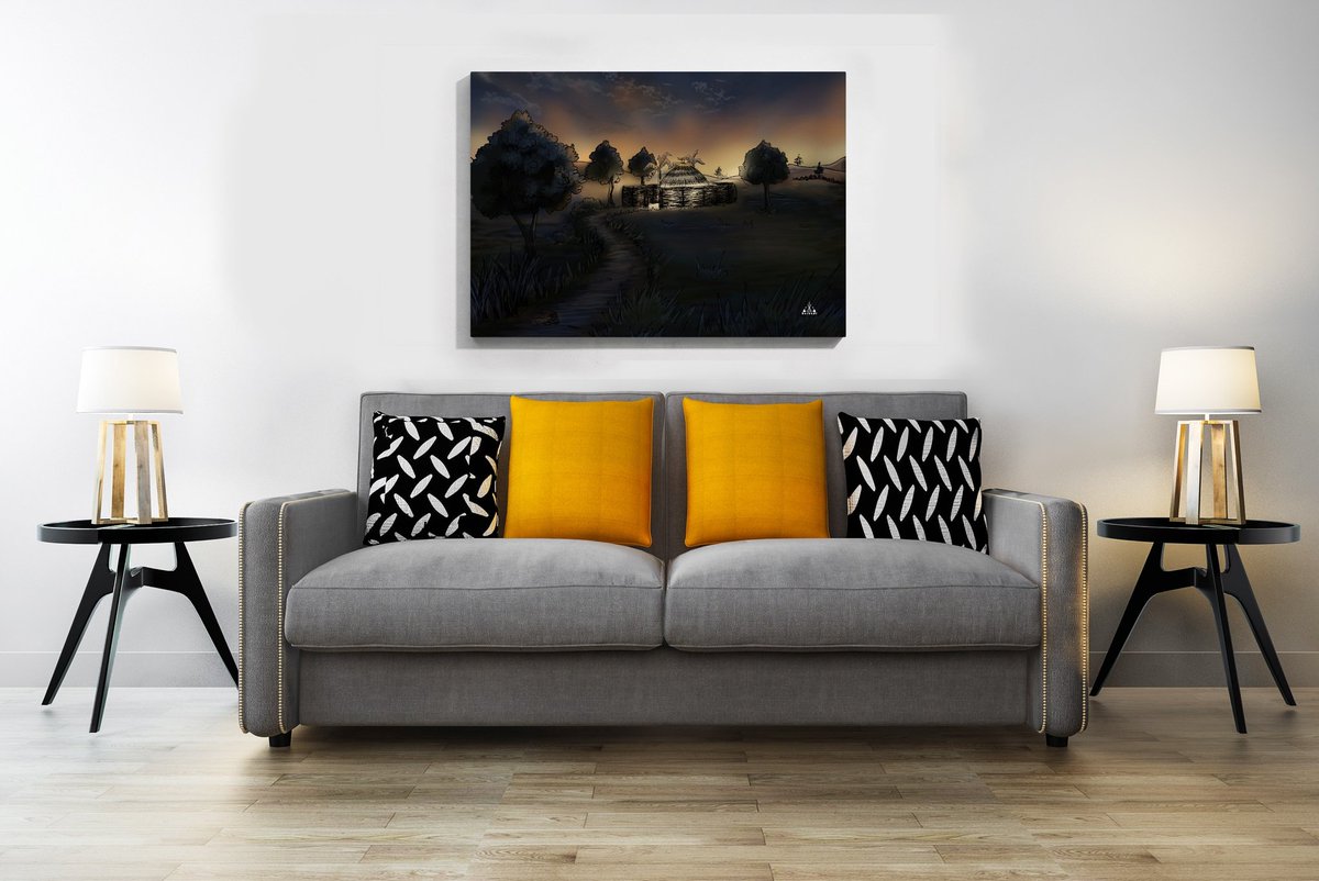 Kuziko257's tweet photo. L’Héritage au crépuscule
🖼️Plus qu’un tableau, une fenêtre ouverte sur nos racines.
Entre ombres délicates et lumières d’or, la sérénité du #Rugo s’invite dans votre espace.
Un fragment d’histoire à contempler, chaque jour.
DM, pour tarifs et dimensions.
#legacy #canvas #art https://t.co/WPkDSC4G4S