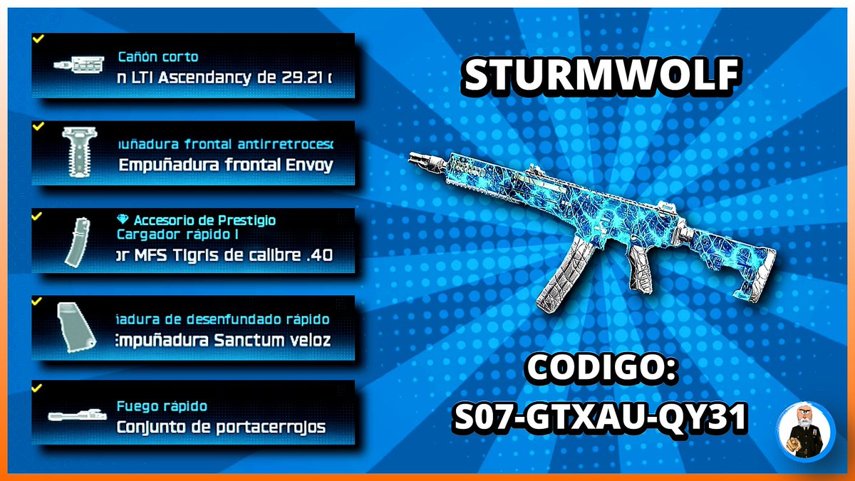 PipeAngus's tweet photo. les dejo mi clase de la sturmwolf 100% la meta absoluta de cortas, si quieren la clase estándar que todos estan usando, solo cambien el cañon corto por el híbrido y el acople por la segunda culata 👌
#Warzone #callofduty https://t.co/TonqYNGfN3