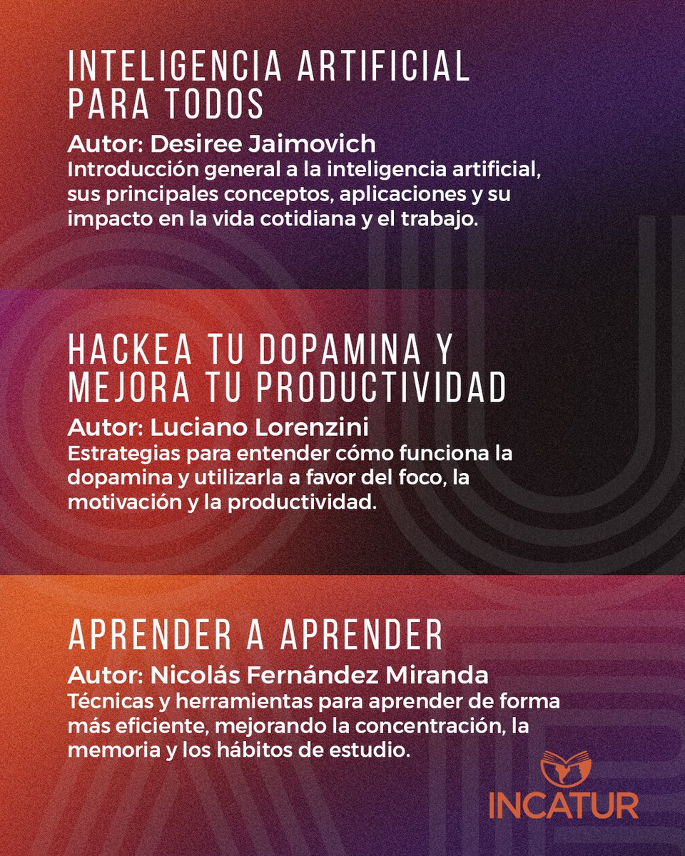 Tenemos una excelente noticia 🙌☺️⤵️⤵️⤵️

Durante febrero y marzo, #TourLab by #INCatur  @incturarg y @Faevyt presentan un ciclo especial de capacitaciones pensado para que puedas aprovechar al máximo la temporada de verano 😎