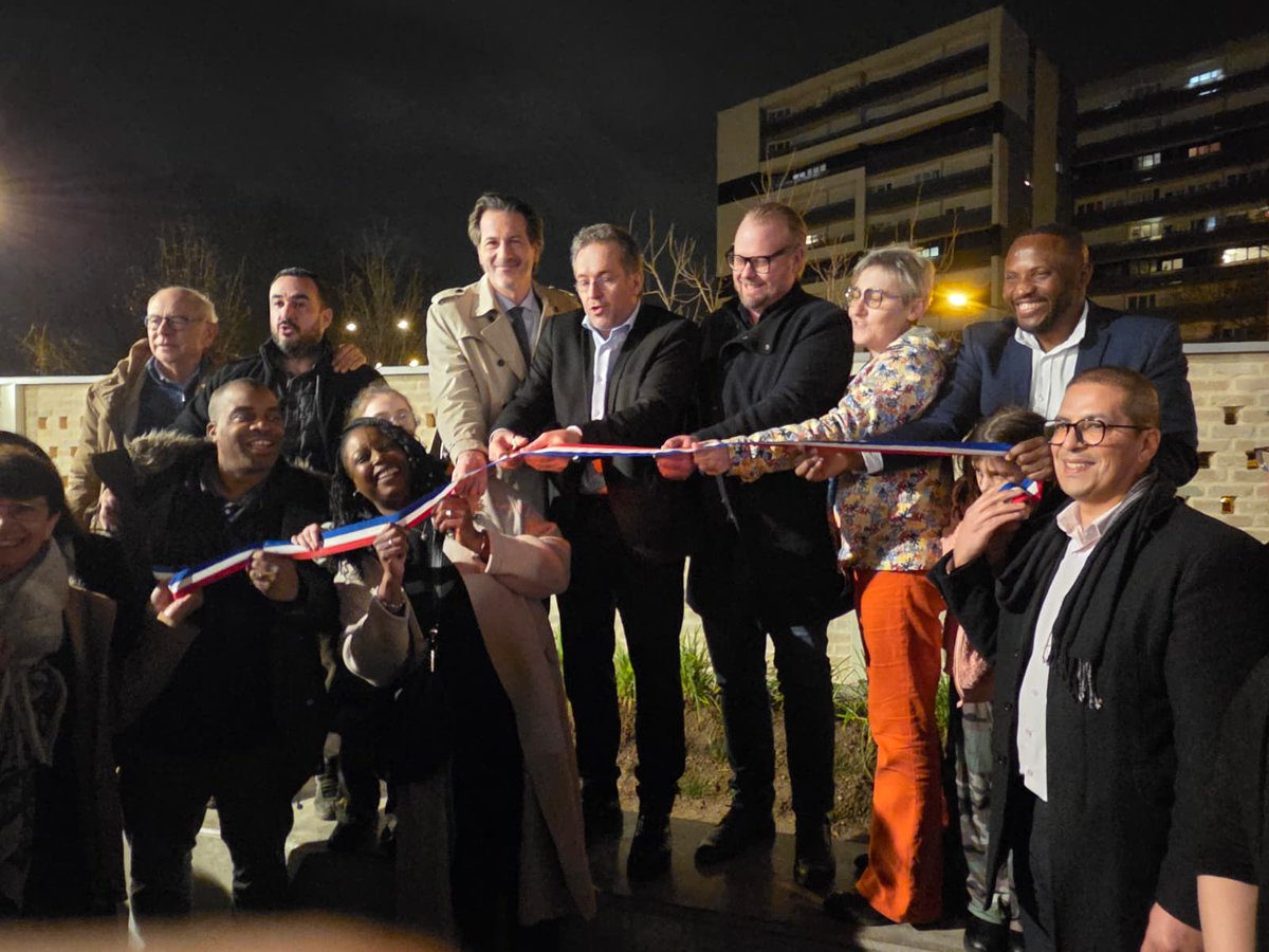 Image de Préfète de l'Essonne - #Inauguration | ✂️Le sous-préfet de Palaiseau, Rémi Bourdu a inauguré, avec le maire de la commune,