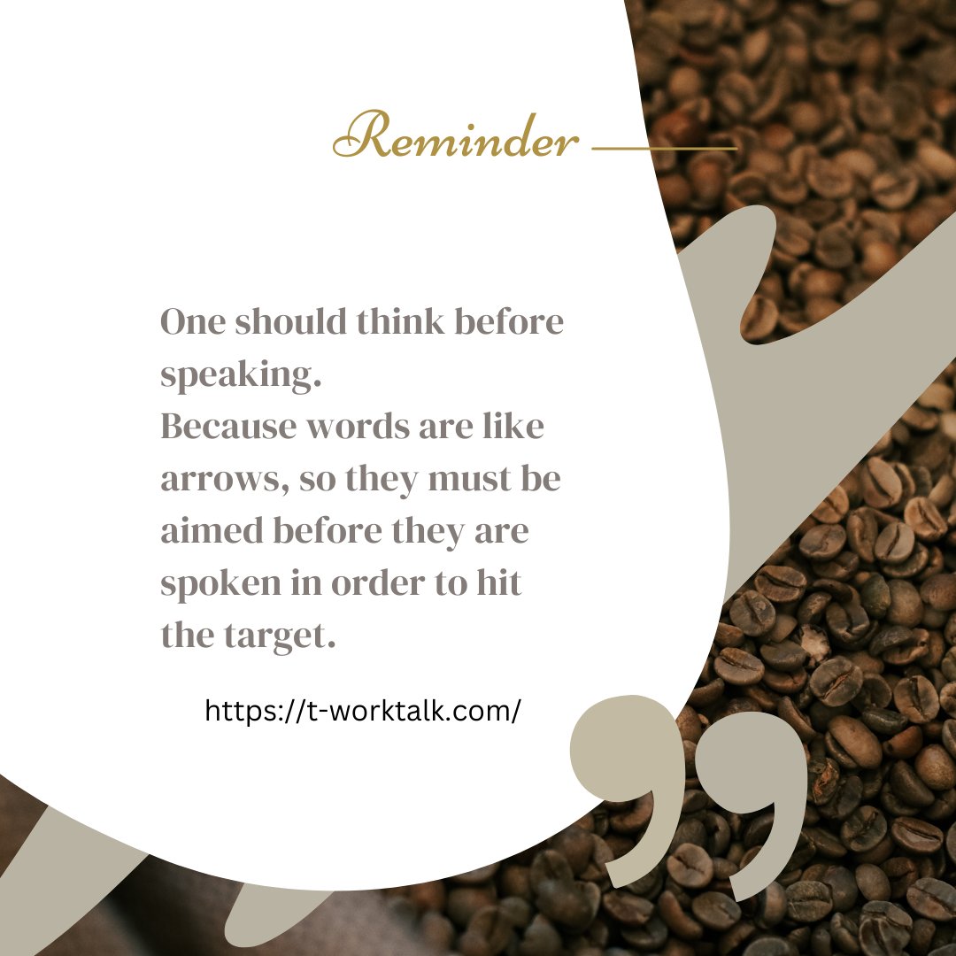 Words are powerful tools and should be carefully used—they can heal or harm, uplift or discourage. Choose words that build and inspire. #tworktalk #inspiration #moivation #success #communication #newyear #kindness #clarity #goals