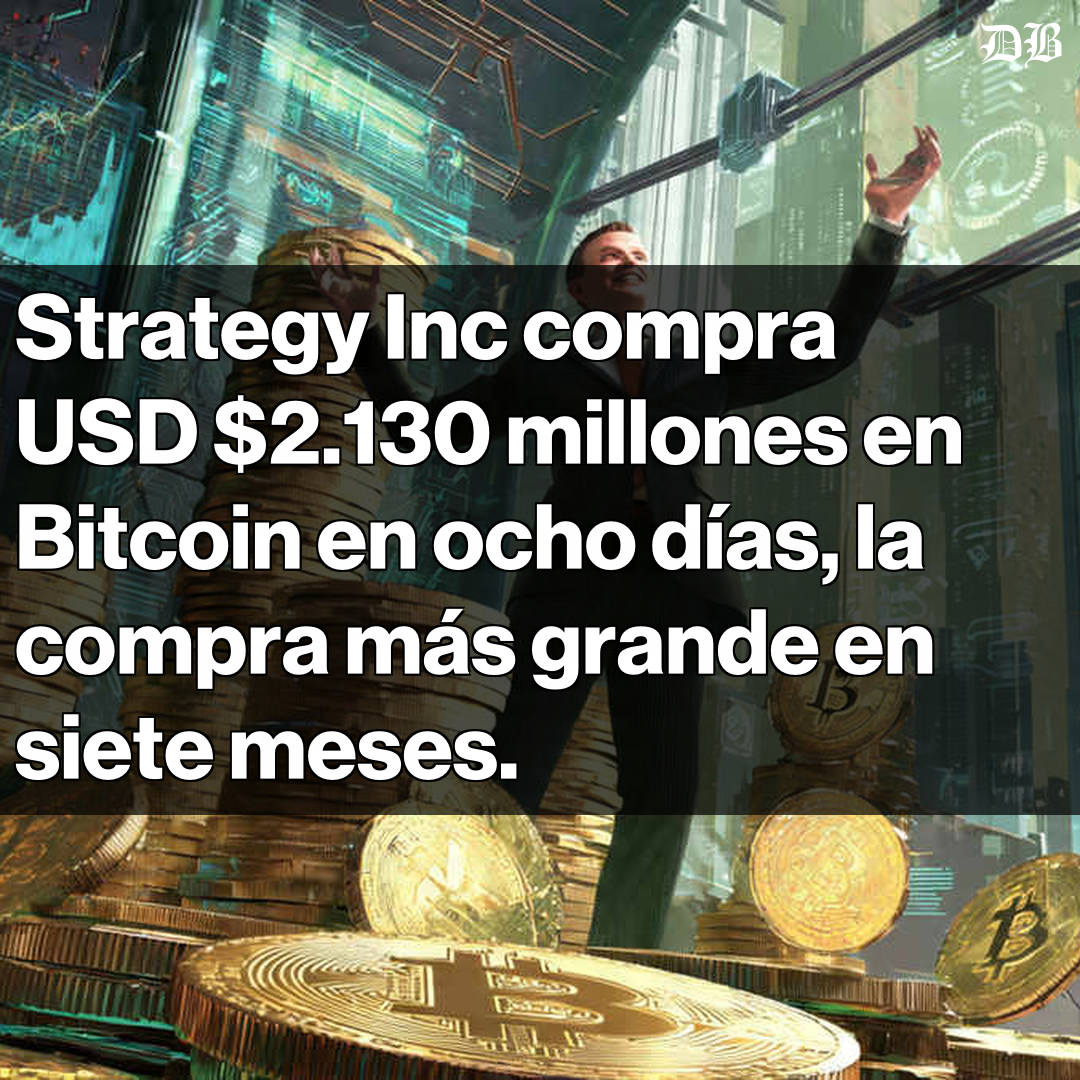 🚨 Strategy Inc compra USD $2.130 millones en Bitcoin en ocho días La  empresa de Michael Saylor adquirió 22.305 BTC entre el 12 y 19 de enero.  Desde el 5 de enero,