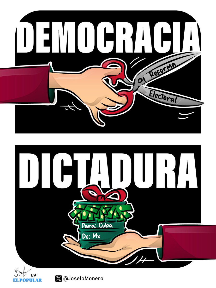 🇲🇽 Candil de la calle, oscuridad de su casa… 🇨🇺
.
.
.
👉🏼 Así va hoy el cartón de <a href="/joselomonero/">Joselo Monero</a>