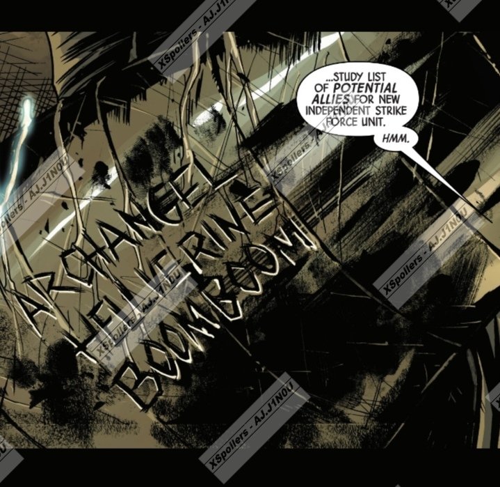 AjJ1n0u's tweet image. X-Force #1 the first mutant president... 
-Kitty in X-Men: The end
-Dazzler All New X-men.
-Scott  X-Men 100th Anniversary. 
(Those that I remember at this moment)
And now....Let's pretend surprise... 
😮‍💨
#XSpoilers
#Xforce
#Cable