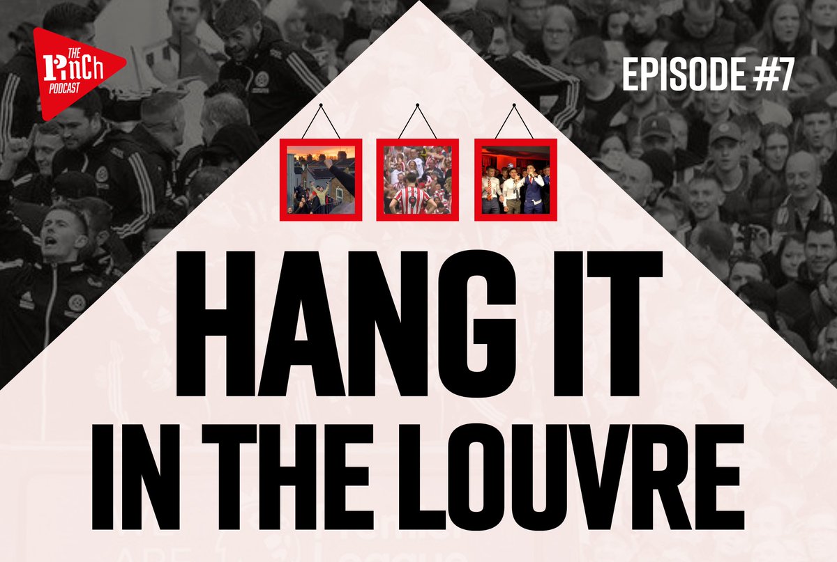 POD POD POD POD | It's a "Hang It in the Louvre" ep this time🎨

The curator becomes the guest. 
Three Sheffield United images. 
Joy, devastation, connection — and why robot kebabs never leave you.

🎧 Listen now 👇
podfollow.com/the-pinch-podc…