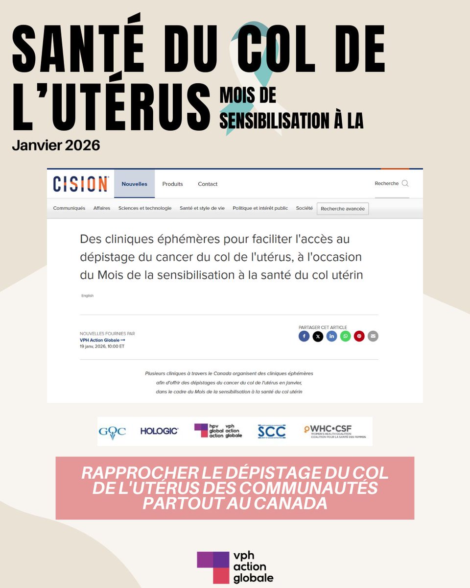 VPH Action Globale tweet media