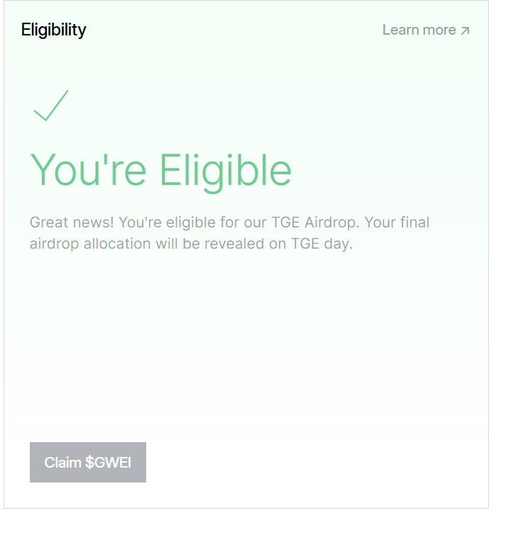 🍷 <a href="/ETHGasOfficial/">ETHGAS</a> Season 1 Airdrop Criteria.

Who got cut? Almost everyone. The filter is extremely strict, targeting whales and top grinders only.

To qualify, you needed ALL 3 conditions:

⚡️ 1. Social (Mandatory):Posted Gas ID or QT’d the "Open Gas Initiative" tweet.

⚡️ 2.