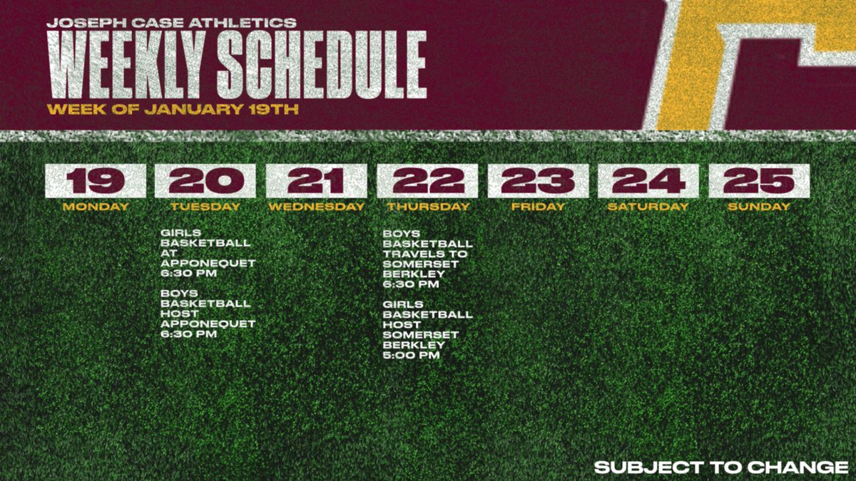 Joseph Case HS Athletics tweet media