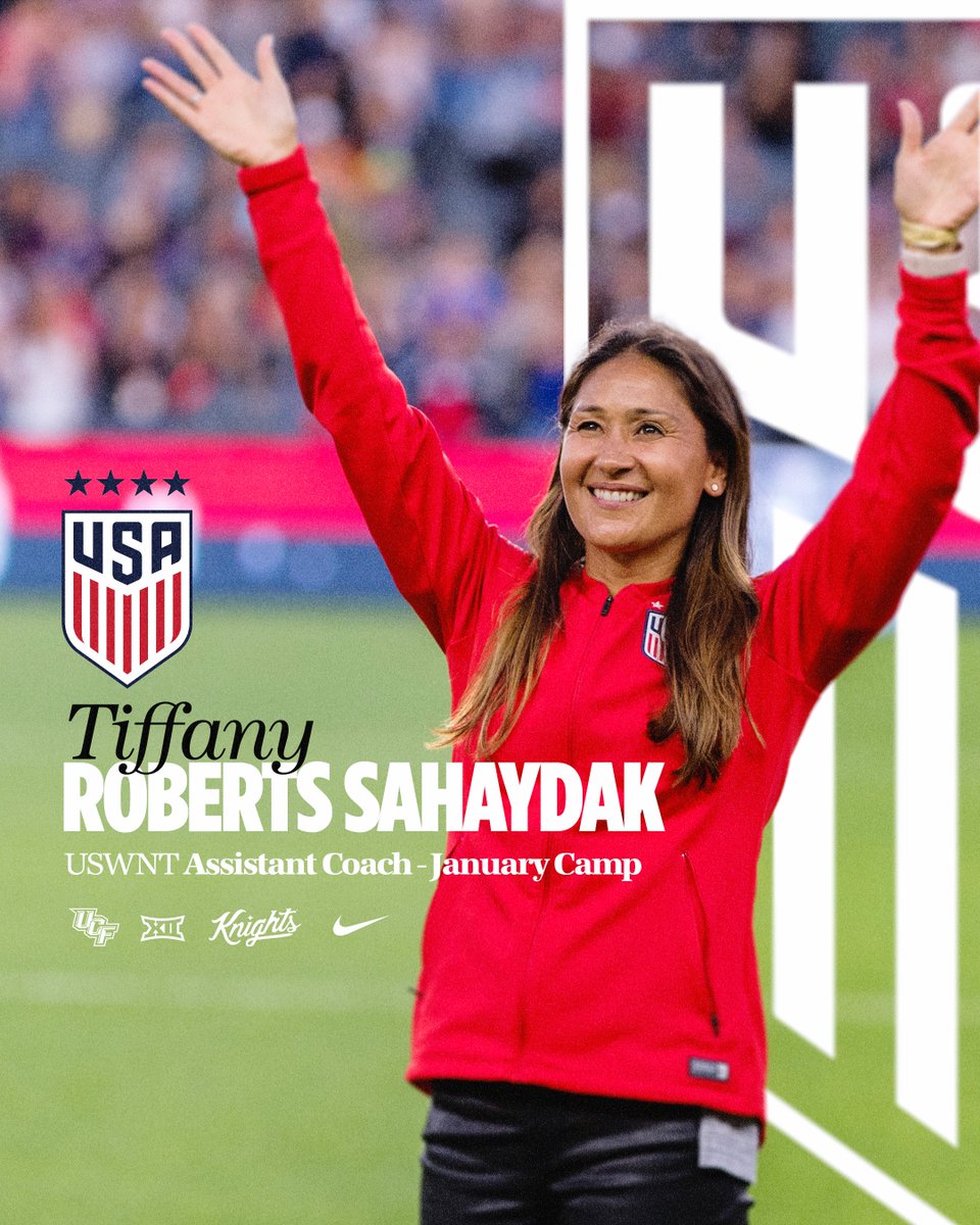 🌟Big news for the Black &amp; Gold! 🌟 
Head coach Tiffany Roberts Sahaydak has been invited to join the USWNT January Camp as an assistant coach. 

She’ll be on the sidelines as the U.S. faces Paraguay on Jan. 24 and Chile on Jan. 27. Let’s go, Coach Tiff! ⚽✨