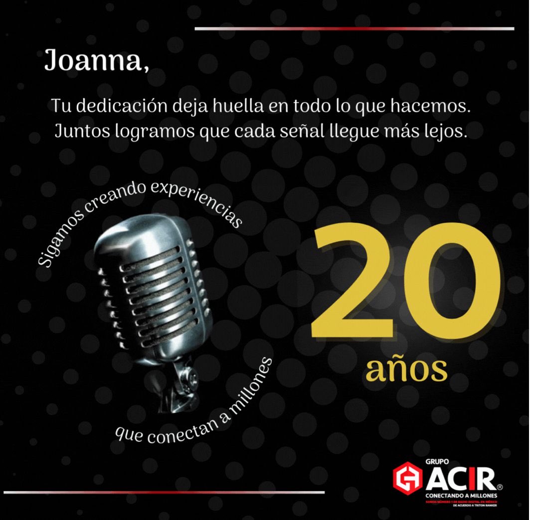 Estoy muy orgullosa de pertenecer a este equipo desde hace dos décadas 🙌🏻 <a href="/grupoacir/">Grupo ACIR</a> <a href="/889Noticias/">88.9 Noticias</a> #noticias