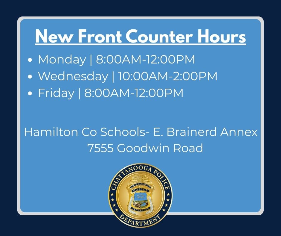 Chattanooga Police Department tweet media