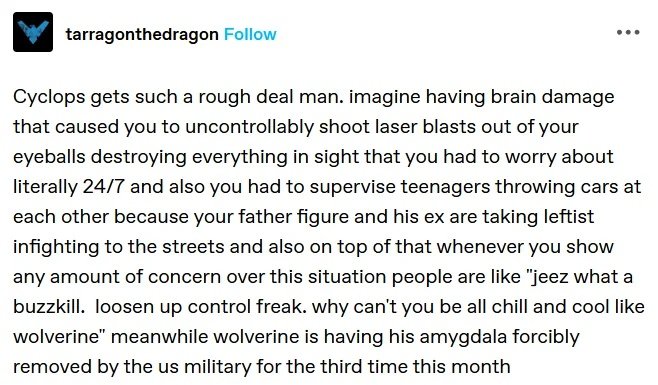 mm(All things Cyclops) (@moxie329) on Twitter photo 