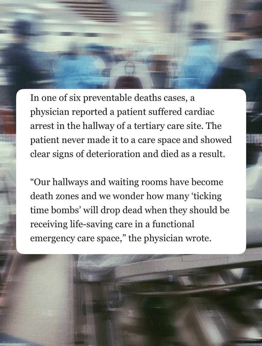 DShepYEG's tweet image. The crisis in our hospitals continues to grow &amp;amp; doctors are speaking out, sharing stories of near misses &amp;amp; lost lives due to overcrowding. 

And they’re clear about the cause - the UCP’s failure to properly fund healthcare &amp;amp; the resources needed by a growing population. #ableg