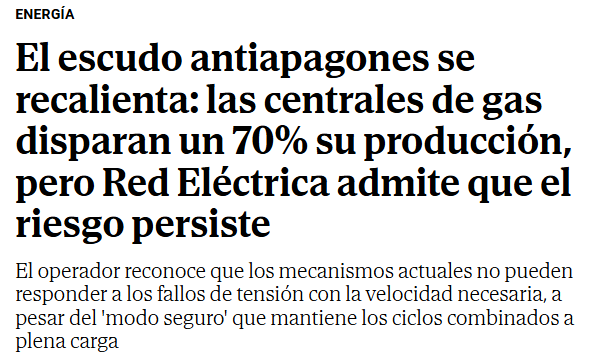 juanrallo's tweet photo. Esto me recuerda tristemente al apagón: nadie reconoce ninguna responsabilidad en público pero, al mismo tiempo, se toman inconexamente las medidas que delatan su culpabilidad. https://t.co/FrpqmyU3qE