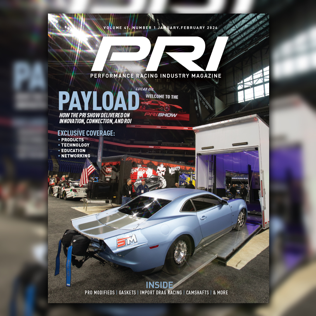 prishow's tweet image. Straight from the PRI Show to you. The January/February issue breaks down standout products, Pro Mod drag racing, and the technology behind head gaskets and camshaft development. 

Read it now!
dub.sh/PRIMAG-Jan/Feb…