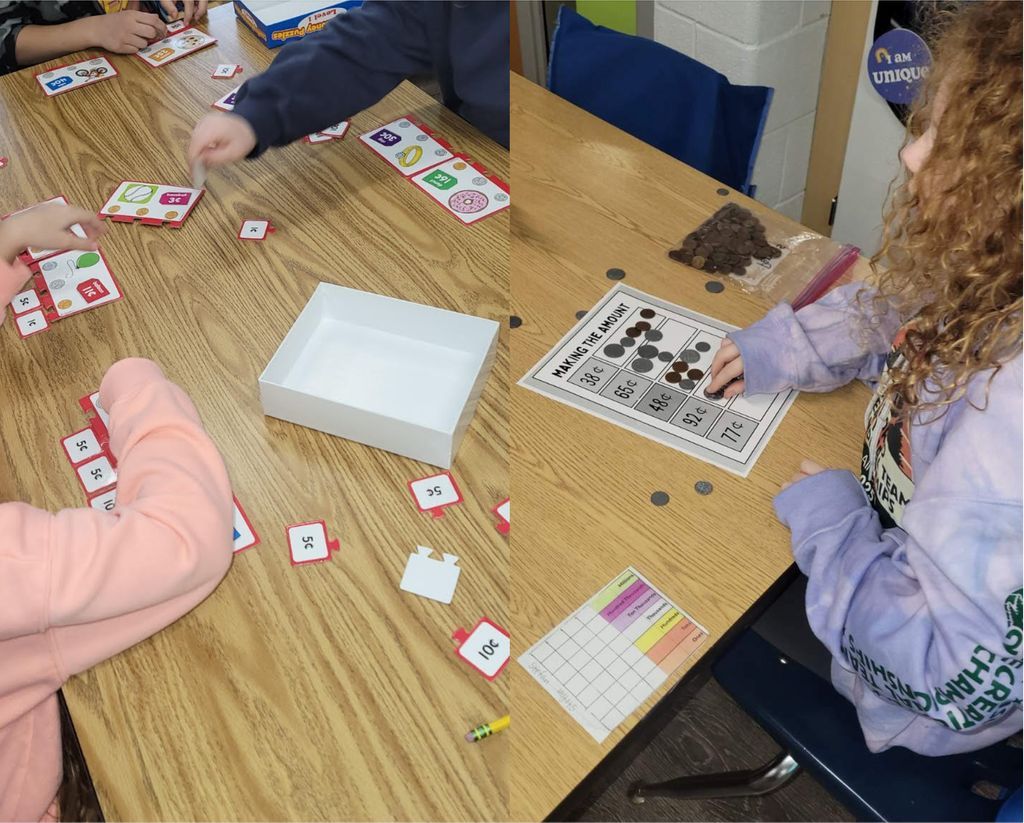 2nd Grade: Counting and Making Change with Money!