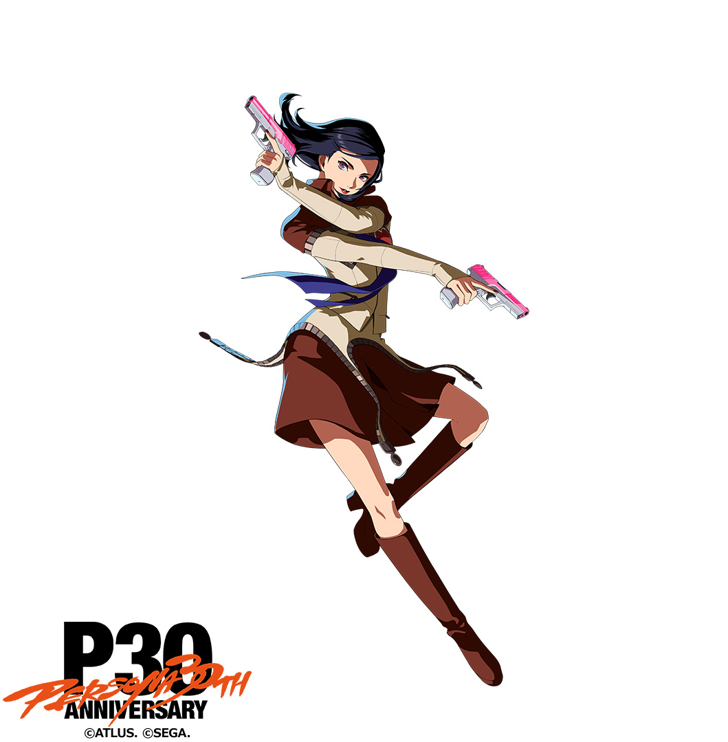 SegaLAOFICIAL's tweet image. ¡Serie de Ilustraciones Oficiales del Protagonista de Persona 1, 2 y 3! #P30
