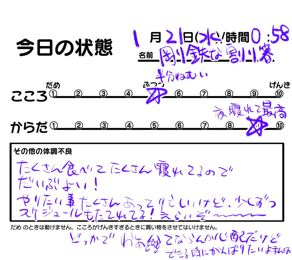 できなくなったら話聞いてもらうもんね！！