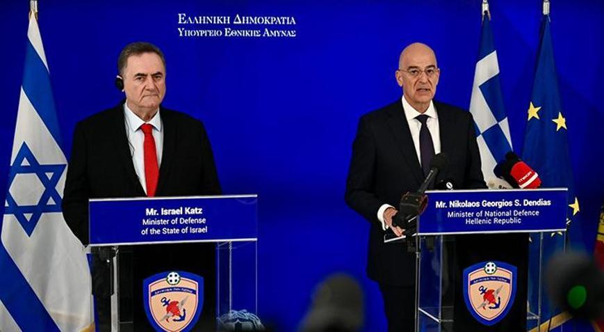 Bugün İsrail ve Yunanistan Savunma Bakanları Atina'da (Türkiye'ye karşı) bir araya geldiler. İsrail Savunma Bakanı Katz yine şunları söyledi:

➖“Bölgemizde imparatorluk hayalleri kuranlar bunu unutsun; karşılarında bizi bulurlar.”

Yahu Yunanistan benim bir sosyal medya