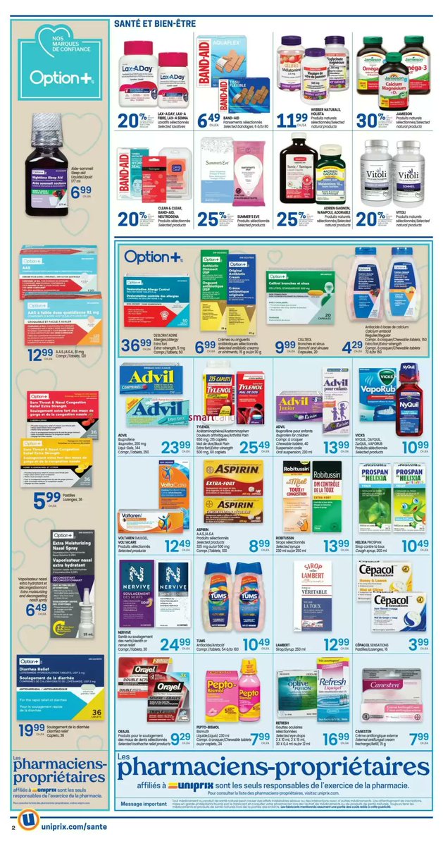 DailyFlyers's tweet image. 🇨🇦 Uniprix Canada Flyer Valid until 21 January 2026
                    
See Full flyer here: tinyurl.com/26jblmtn

#uniprix #uniprixcanada #DailyFlyersCanada #Canada #grocery

Audrey Hobert
#TongueOutTuesday
Ezra
Katy Perry
Linus