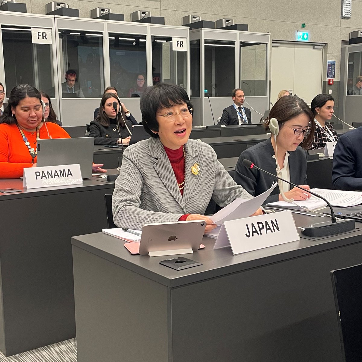 JapanDelCD's tweet photo. Today, Amb. Ichikawa delivered a statement at the Conference on Disarmament in its first plenary this year.
We look forward to working closely and constructively with all the Presidencies and delegations.

▶️Full text:https://t.co/N2azH6gOfN https://t.co/hKWu2LPug4