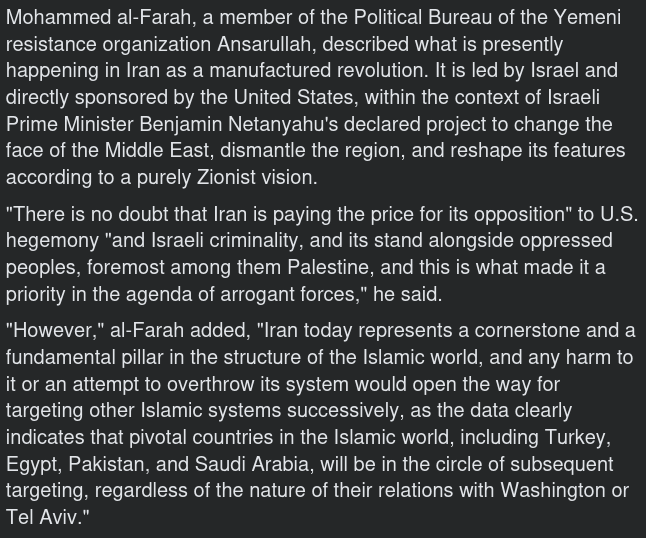 Yemen Issues Warning and Support for Iran