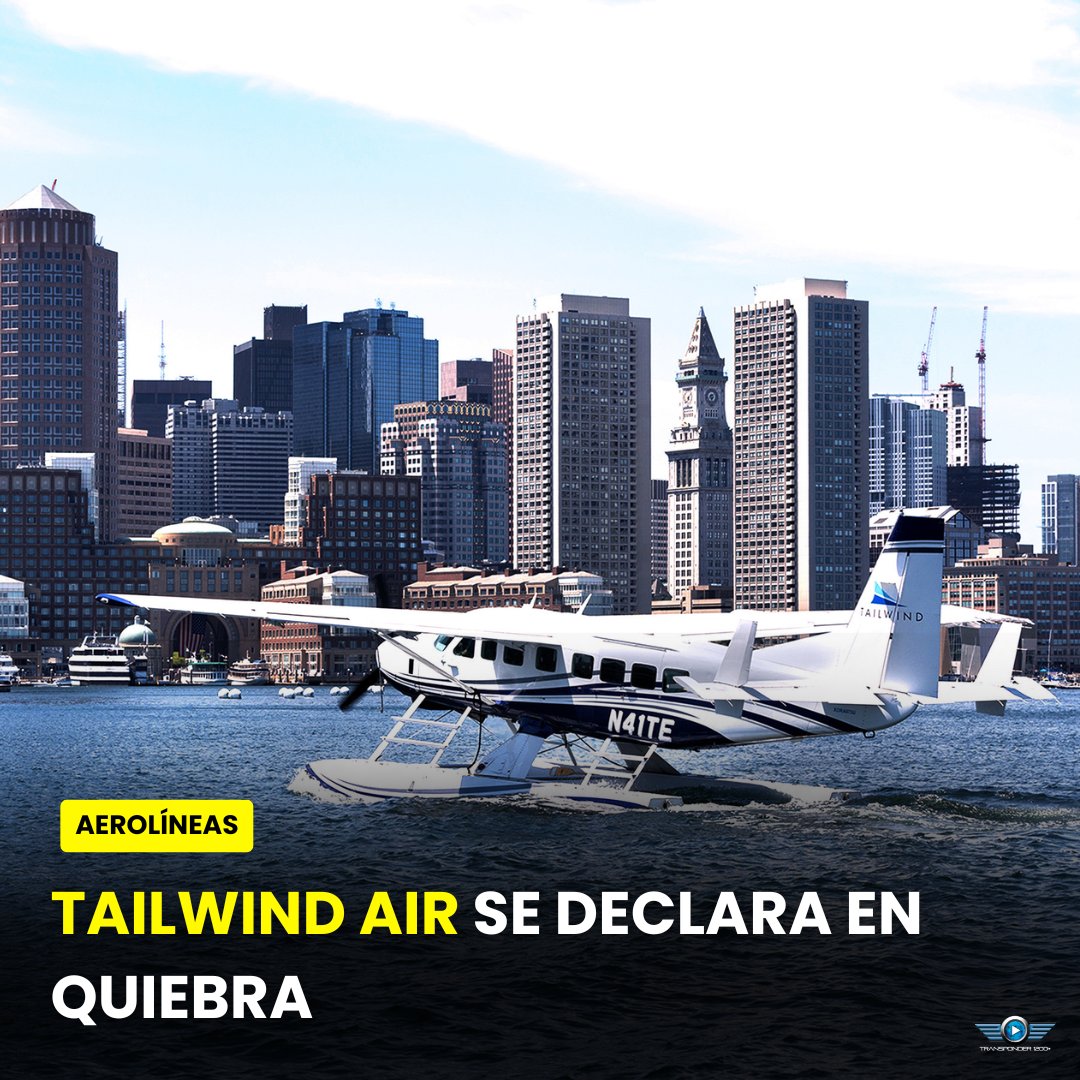 Transponder1200's tweet image. #TailwindAir 🇺🇸 se acogió al Capítulo 11 el 15 de enero de 2026. La aerolínea ya había cancelado en 2024 su servicio regular de hidroaviones y operaba solo vuelos chárter a demanda.
#AviaciónRegional #Capítulo11