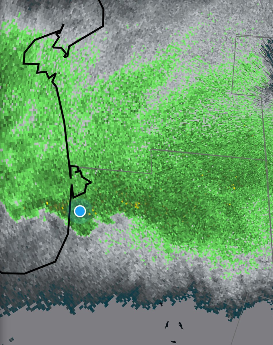 ChasingWConnor's tweet photo. Sooo can there be imbedded supercells in lake effect snow bands when the temperature is 11 degrees? https://t.co/i2J1TEYZ66