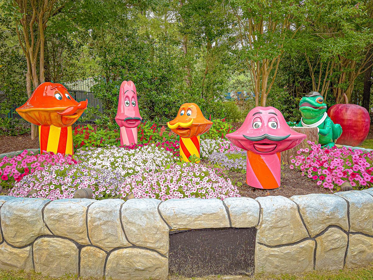 Our world-renowned Singing Mushrooms can't wait to welcome you back to the park on March 28!