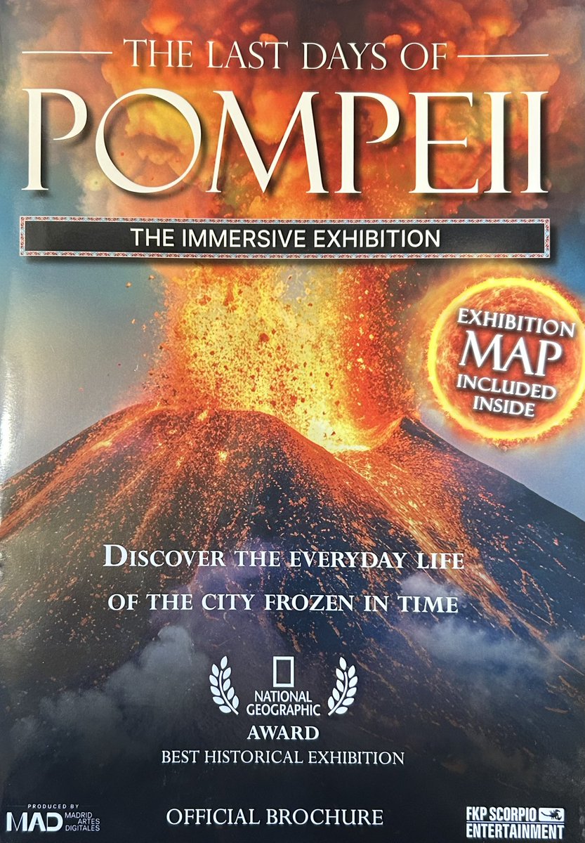 bulwerlyttonweb's tweet photo. Great to see #EdwardBulwerLytton features in the fascinating #LastDaysofPompeii immersive exhibition at Excel, Docklands! #MadridArtesDigitales https://t.co/4AlsNT69iH
