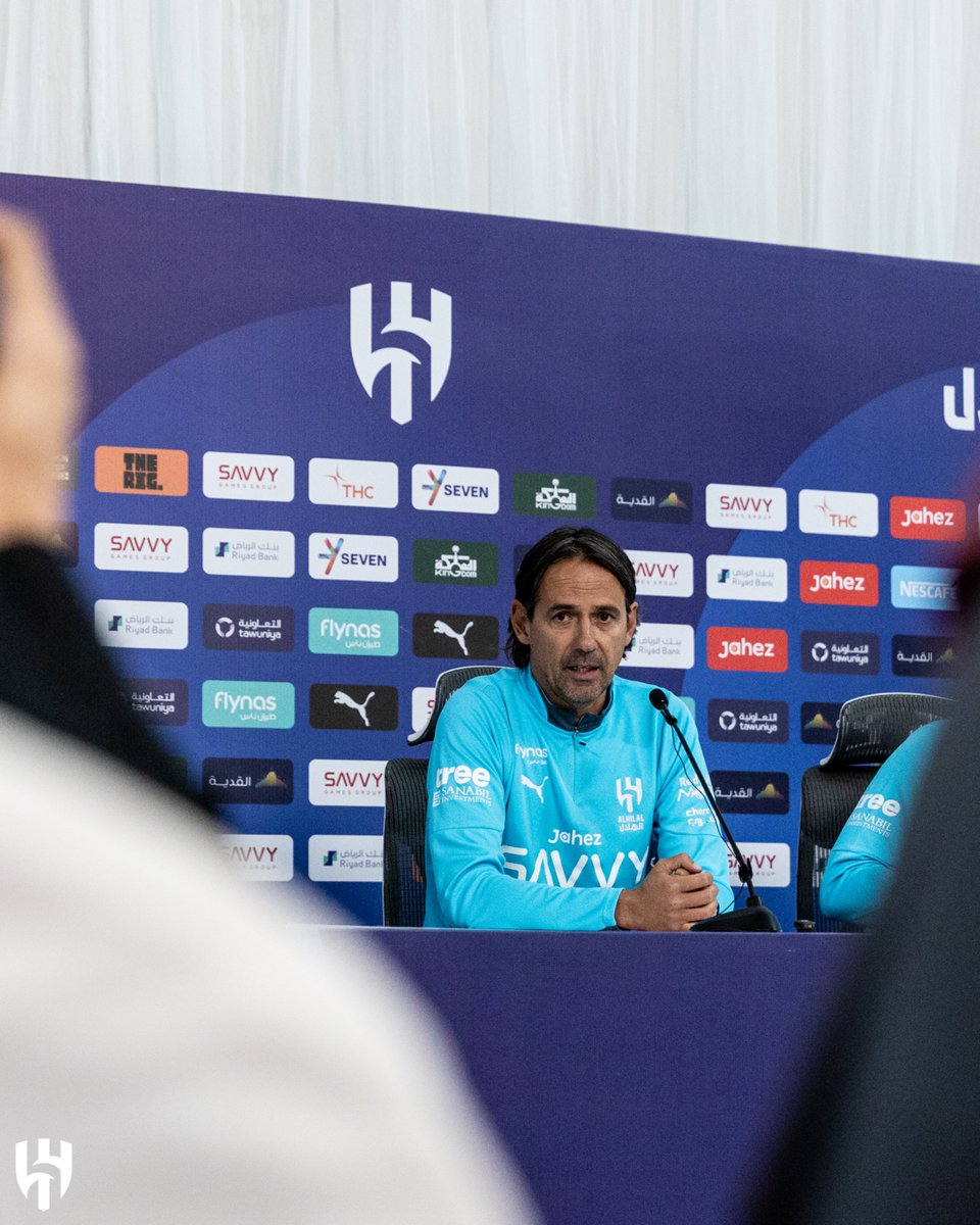 🔹 يعقد المدير الفني لفريق #الهلال الأول لكرة القدم "سيموني إنزاغي" مؤتمرًا صحافيًا بمقر النادي في تمام الساعة 6:00 من مساء غد الأربعاء؛ وذلك للحديث عن لقاء الفريق المقبل أمام "الفيحاء" في دوري روشن السعودي🎙️