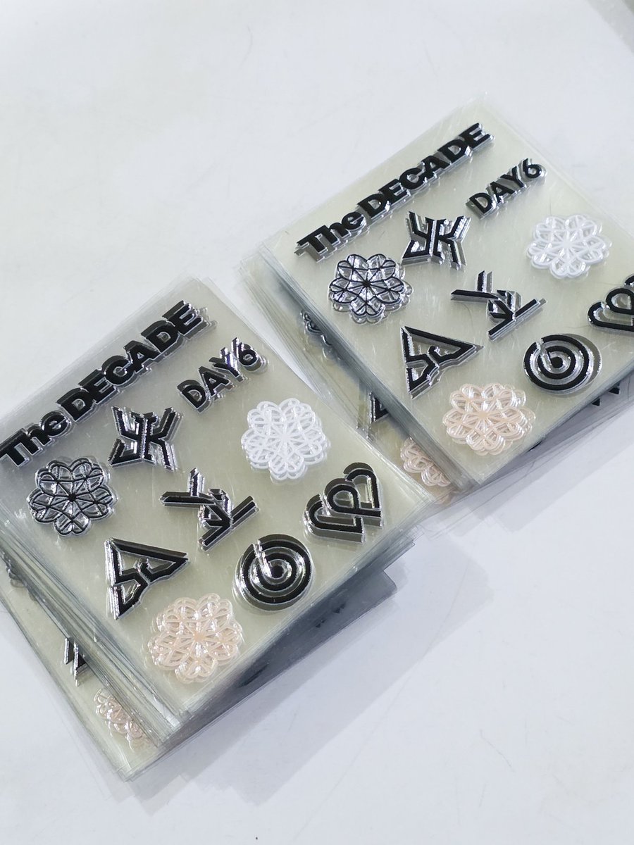 AwkwrdRiceballs's tweet image. 🎶 DAY6 THE DECADE IN MANILA: Fan Support by @AwkwrdRiceballs 

DTF Stickers (Solo logos &amp;amp; 5th Gen)

 🪩 limited qty 
 🪩 1:1
 🪩 RT or 🤍

See you on the 24th!

#The_DECADE_MANILA #TheDECADEinManila #DAY6_10th_Anniversary_Tour #DAY6inManila #DAY6inMNL