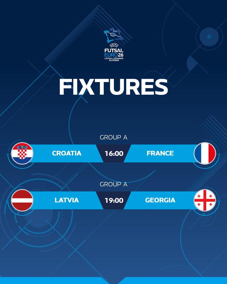 The #FutsalEURO is here 😍