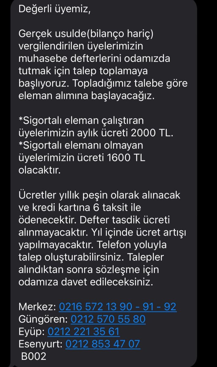 muhasebeburosu's tweet photo. Esnaf Odalarının defter tutma işi ne oldu diye soranlara;
İstanbul Umum Servis Aracı İşletmecileri Esnaf Odası https://t.co/YljT9PPCla
