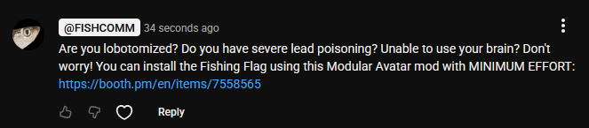 Fishing Flag Modular Avatar Mod
booth.pm/en/items/75585…