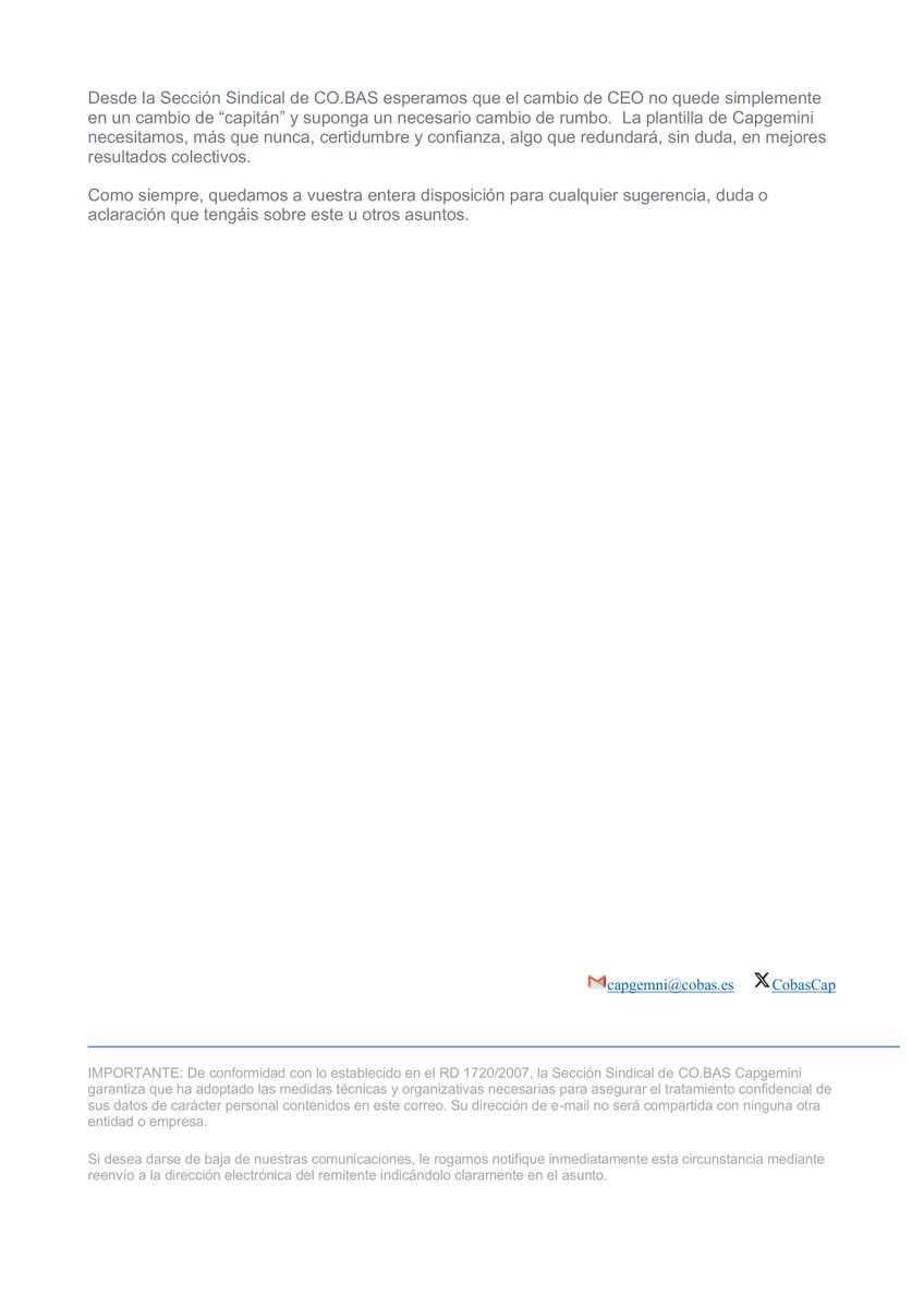 Sección Sindical Co.bas Capgemini tweet media