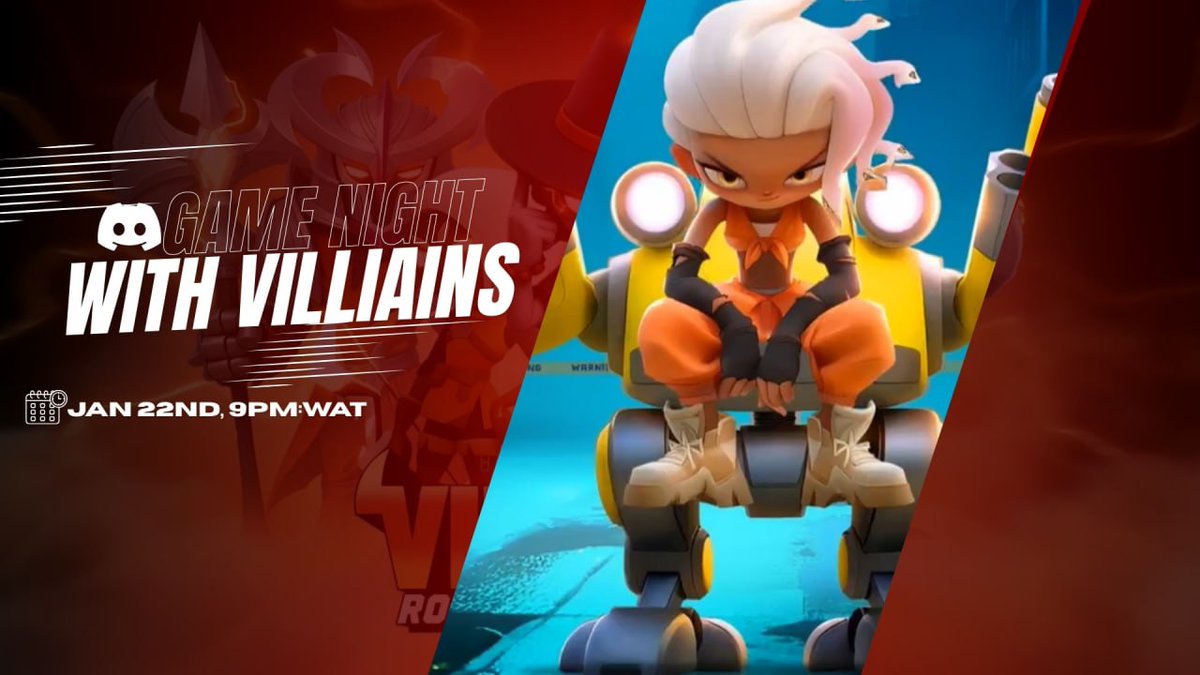 Gm Gamers! 🎮
Join us this Thursday at 9 PM WAT for <a href="/PlayVillains/">VillainsOfficial</a> Game Night!
🔥 Tons of alpha's will be dropped in our Discord during the event,some of it on how to earn in-game.
Download now:
Android:bit.ly/3LTUMGV
iOS:bit.ly/4pBcMnW
See you in the